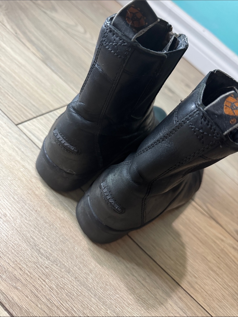 Ariat front-zip English riding paddock boots - Picture 4 of 7